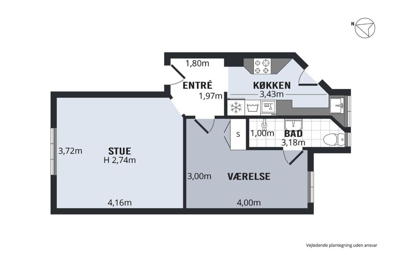 Perfectly Located Cozy Apartment Copenhaga Exterior foto